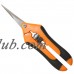 Pruning Shears Gardening Hand Pruning Snips with Straight Stainless Steel Precision Blades   